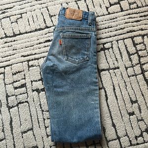 COPY - Women’s straight leg orange tab Levi’s